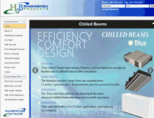 Tablet Screenshot of hbproducts.com